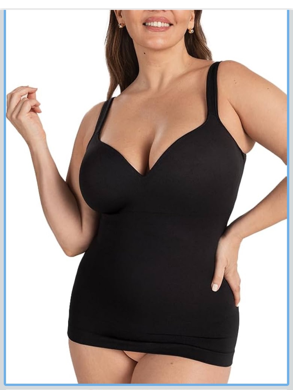NWT Shapermint Black Shaping Cami- size 4XL